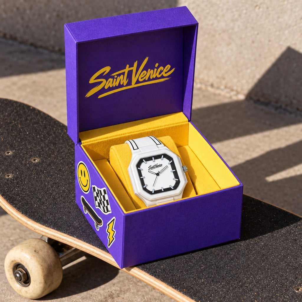 Saint Venice Ollie White — na caixa