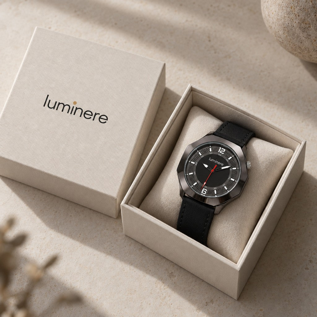 Luminere Fika Black — na caixa