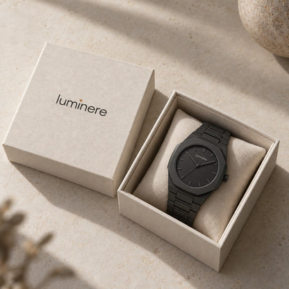 Luminere Oslo Black — na caixa