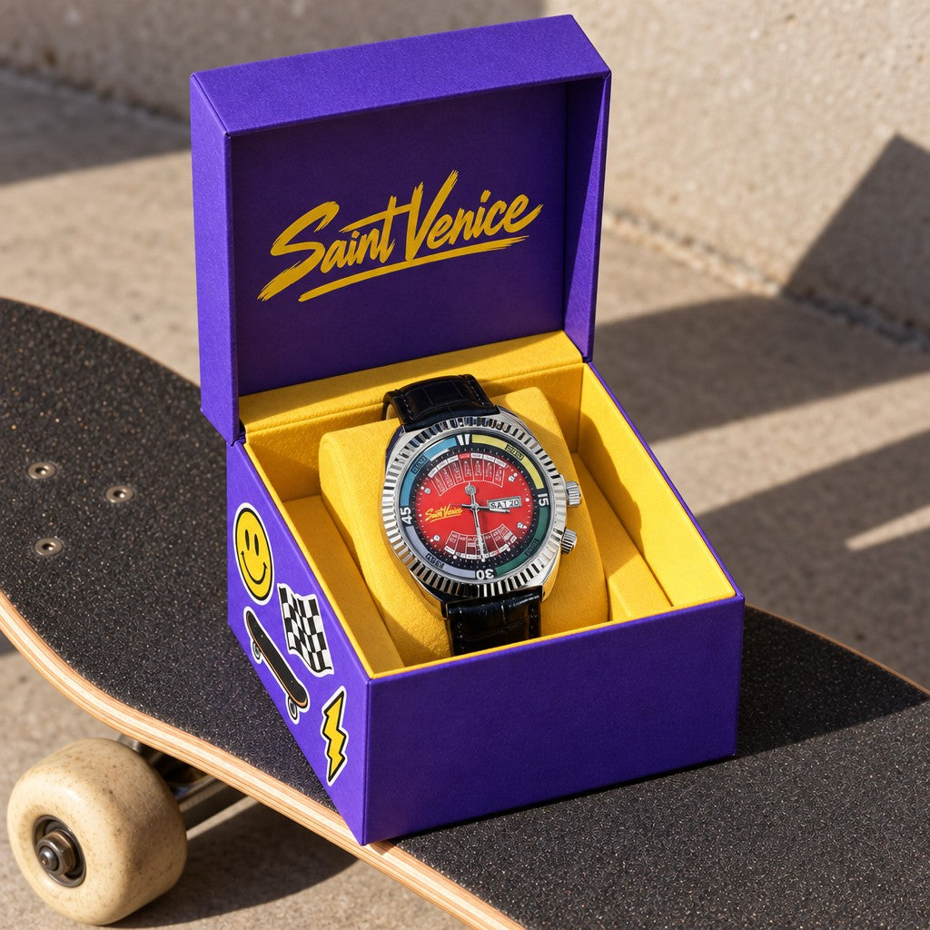 Saint Venice Dogtown Red — na caixa