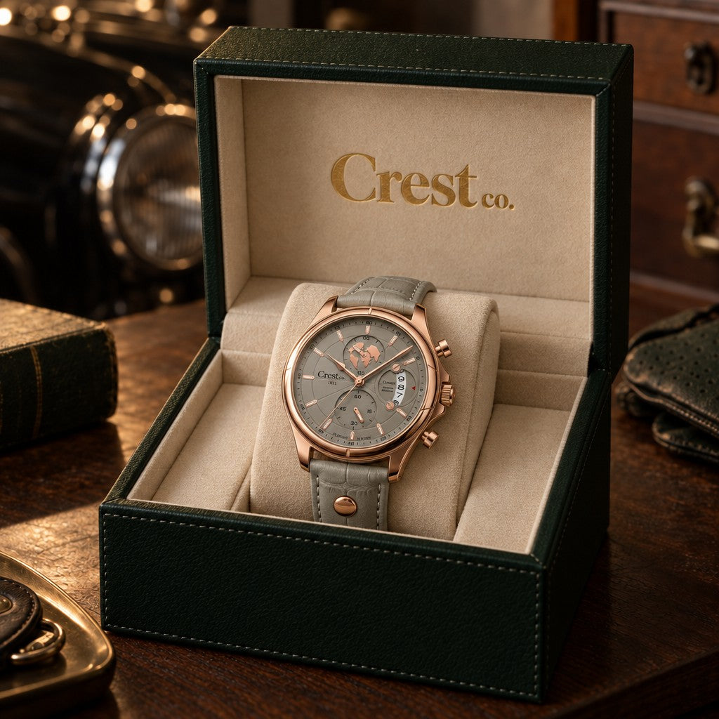 Crest Co. Monza — na caixa