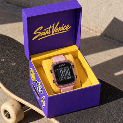 Saint Venice Pixel Pink — na caixa