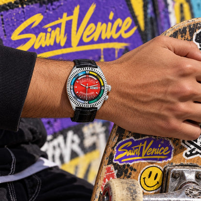 Saint Venice Dogtown Red — em uso
