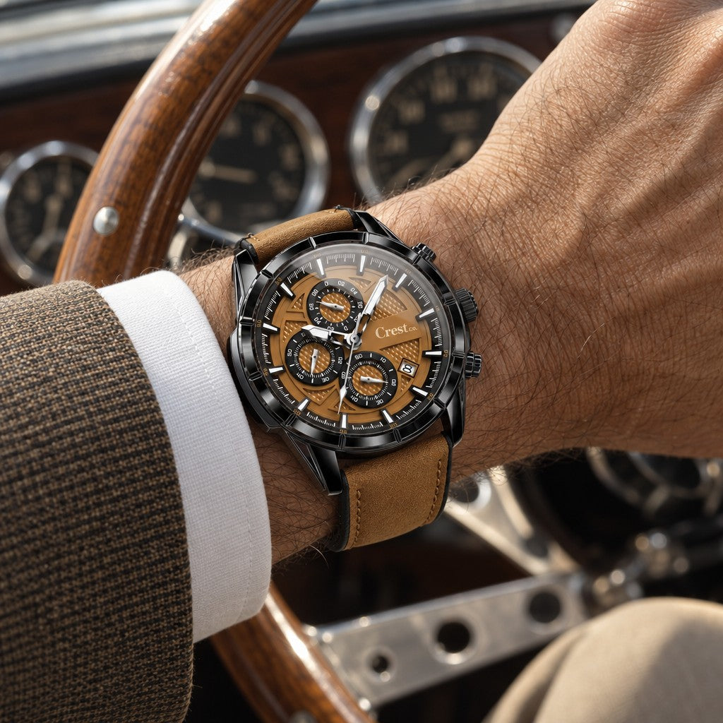 Crest Co. Goodwood — em uso