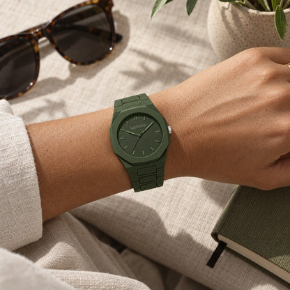 Luminere Oslo Green — em uso