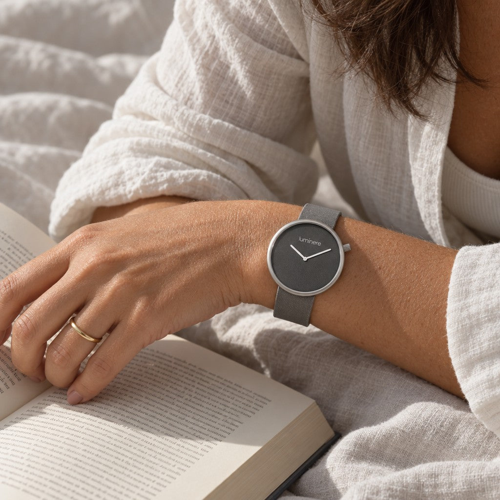 Luminere Lagom Grey — em uso