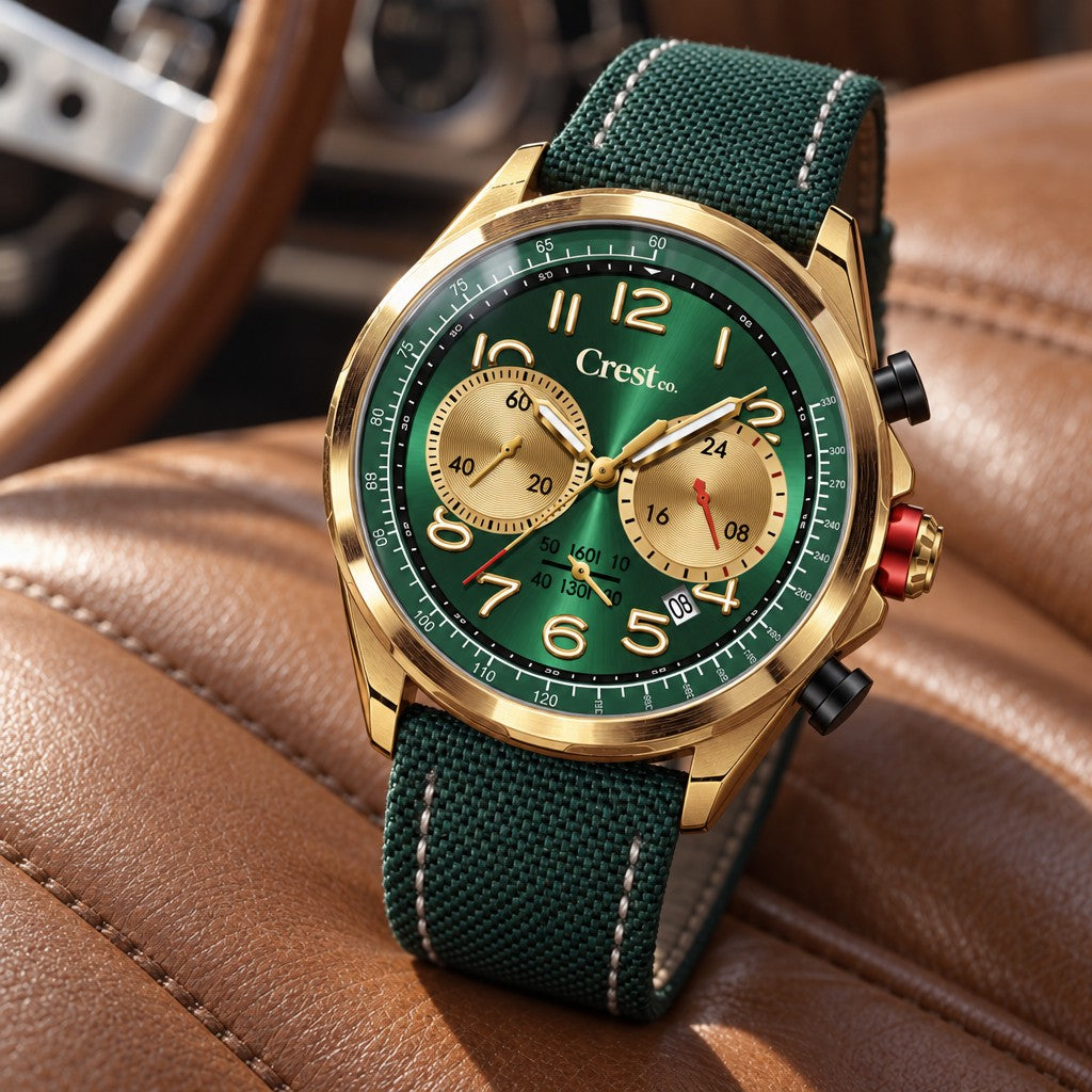 Crest Co. Silverstone — detalhe