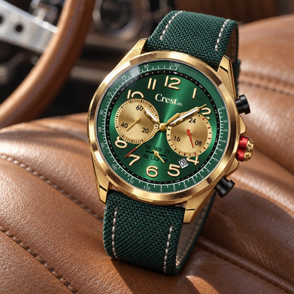 Crest Co. Silverstone — detalhe
