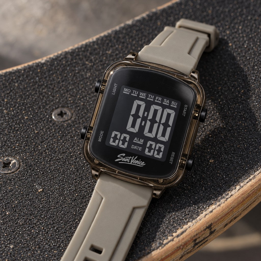 Saint Venice Pixel Grey — detalhe