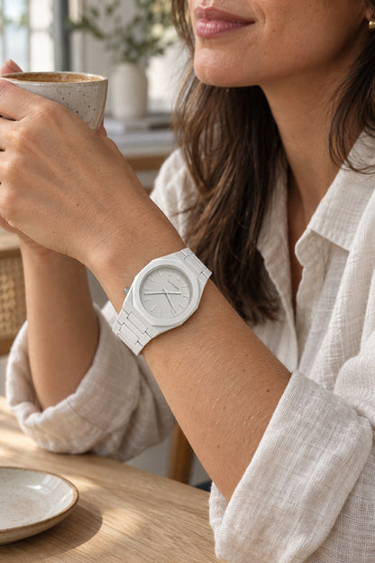 Luminere Oslo White — no pulso