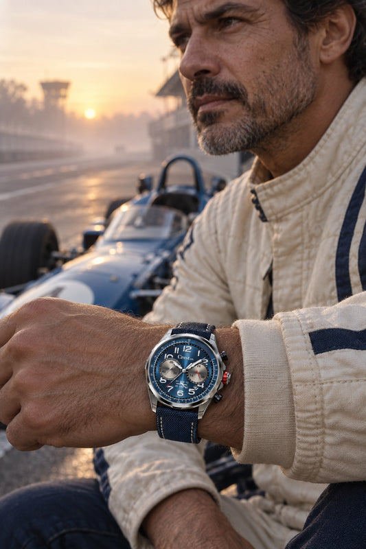 Crest Co. Le Mans — no pulso